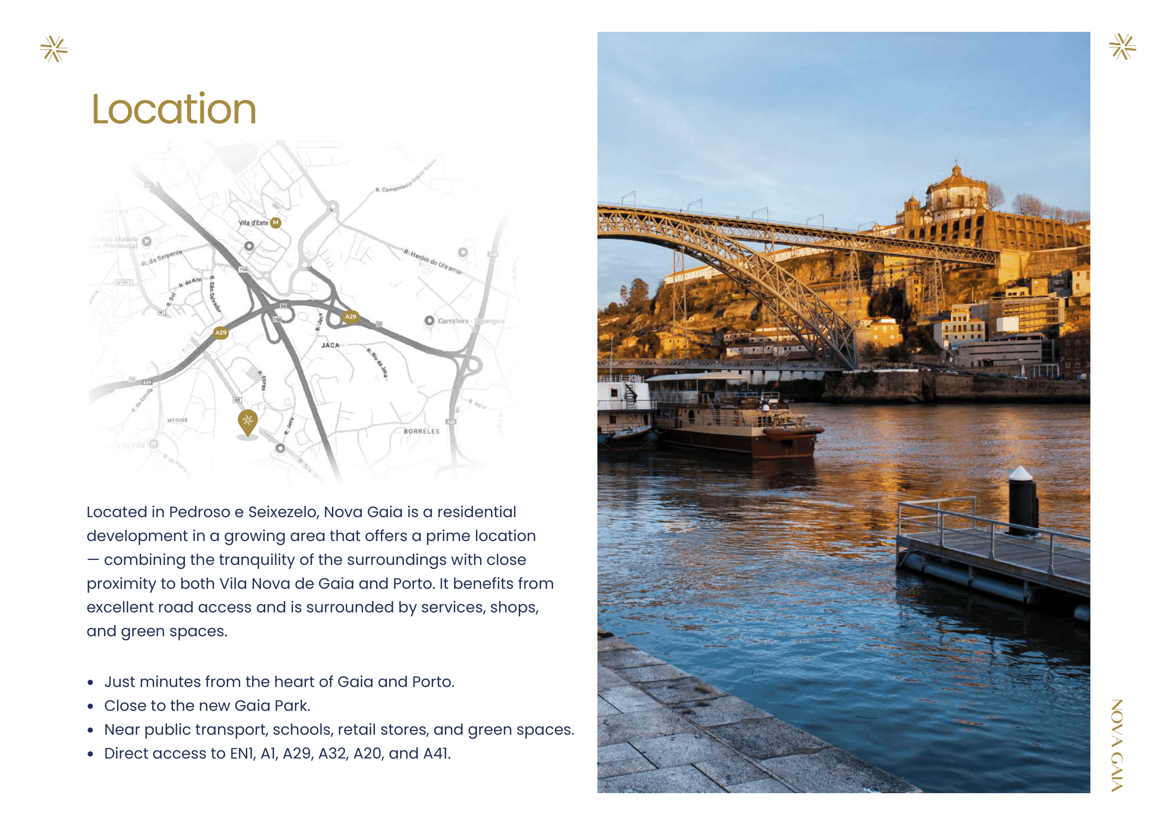 Nova Gaia - Location - Pedroso e Seixezelo